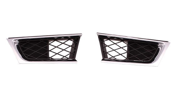Grille Driver Side Outer Matt-Black With Chrome Mldg (Impreza/Outback) For Subaru - SU1200148