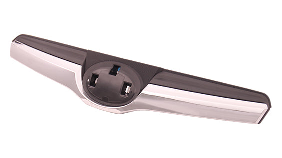 Grille Upper Matte-Black With Chrome Mldg 2.5L (Hood Mounted) For Subaru - SU1200155