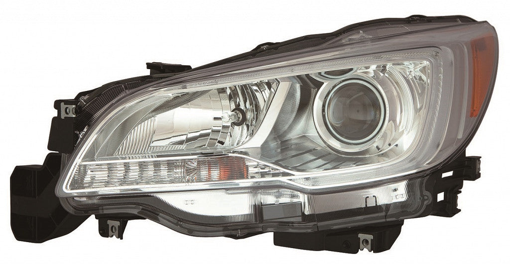 Head Lamp Passenger Side Halogen With Chrome Bezel 2.5I Model High Quality For Subaru - su2503151