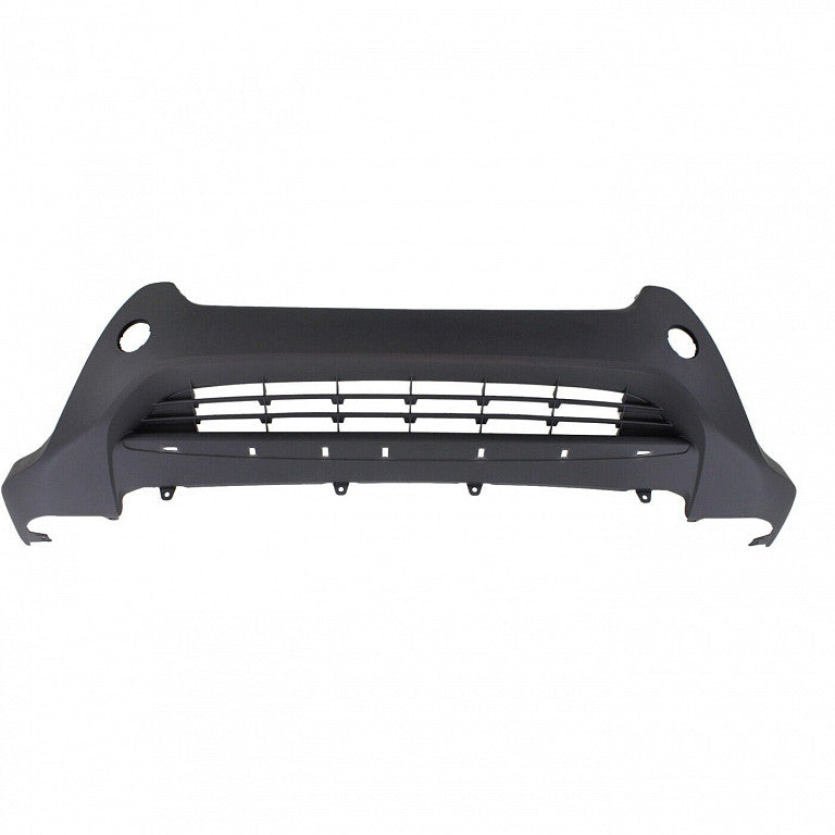 Bumper Lower Front Xle/Ltd Model With Chrome Strip Holes Textured For Toyota - TO1015109