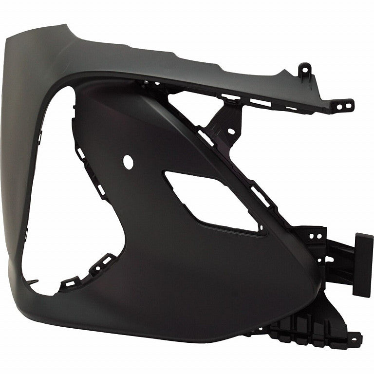 Bumper Front Passenger Side Primed With Sensor For Toyota - TO1017101
