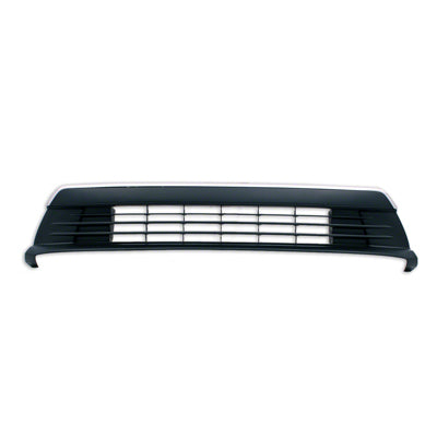 Grille Lower Partial Primed With Chrome Mldg Without Fog Hole For Toyota - TO1036138