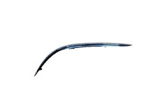 Bumper Molding (Vertical Strip) Front Driver Side Gloss Black For Toyota - TO1038260