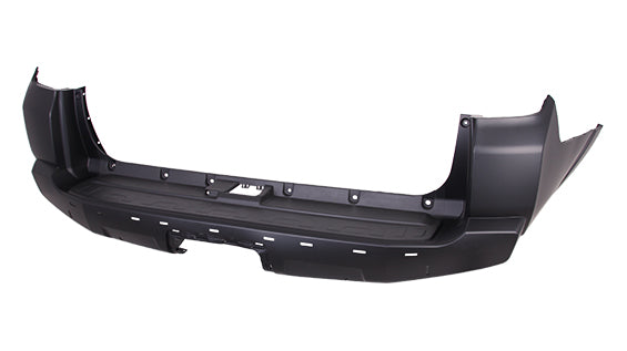 Bumper Rear Primed With Hole Without Chrome Trim For Toyota - TO1100313