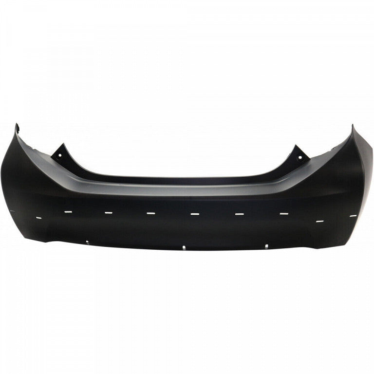 Bumper Rear Primed With Spoiler Holes For Toyota - TO1100327