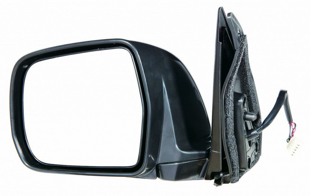 Door Mirror Driver Side Power Htd Black For Toyota - TO1320211