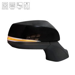 Door Mirror Passenger Side Power Ptm Htd With Signal/Blind Spot (7 Pin Plug) For Toyota - TO1321415
