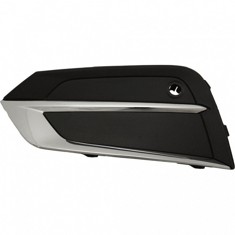 Fog Lamp Cover Driver Side Textured Black With Chrome Molding For Volvo - VO1038111