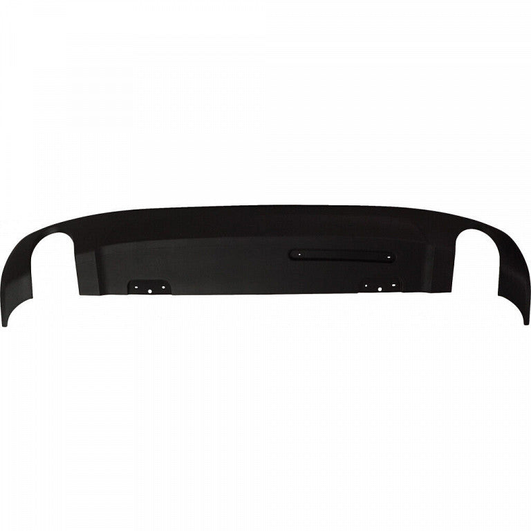 Valance Rear Lower Textured Black With Round Dual Exhaust Holes Without Trailer Hitch For Volvo - VO1195111