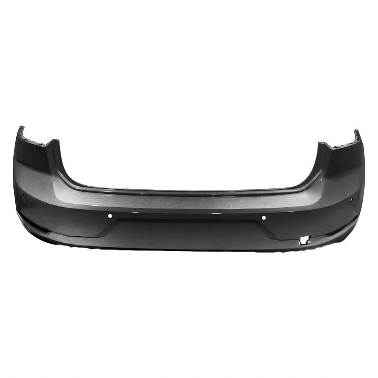 Bumper Rear Primed With Sensors For Volkswagen - VW1100219