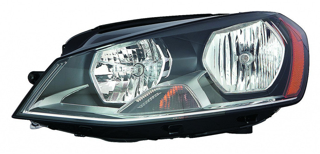 Head Lamp Driver Side Halogen Capa For Volkswagen - VW2502158C