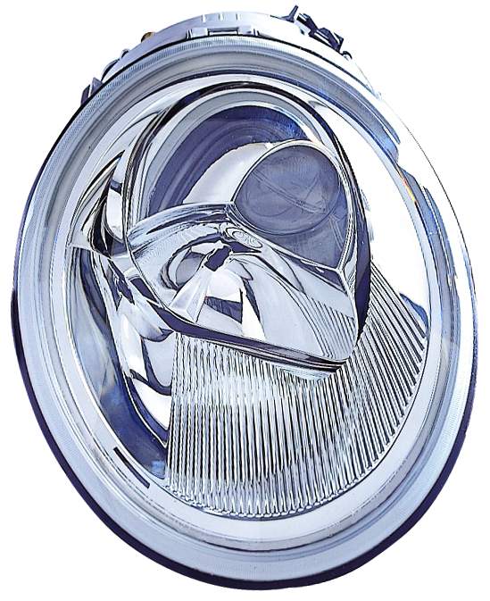 Head Lamp Passenger Side Halogen (Exclude 00-02 Turbo S Models) High Quality For Volkswagen - VW2503106