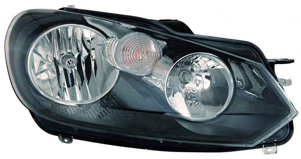 Head Lamp Passenger Side Halogen Hella Type Capa For Volkswagen - VW2503144C