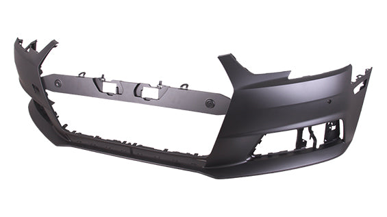 Bumper Front Primed With Park Aid Without Parallel Park/Washer/S-Line Capa For Audi - AU1000236C