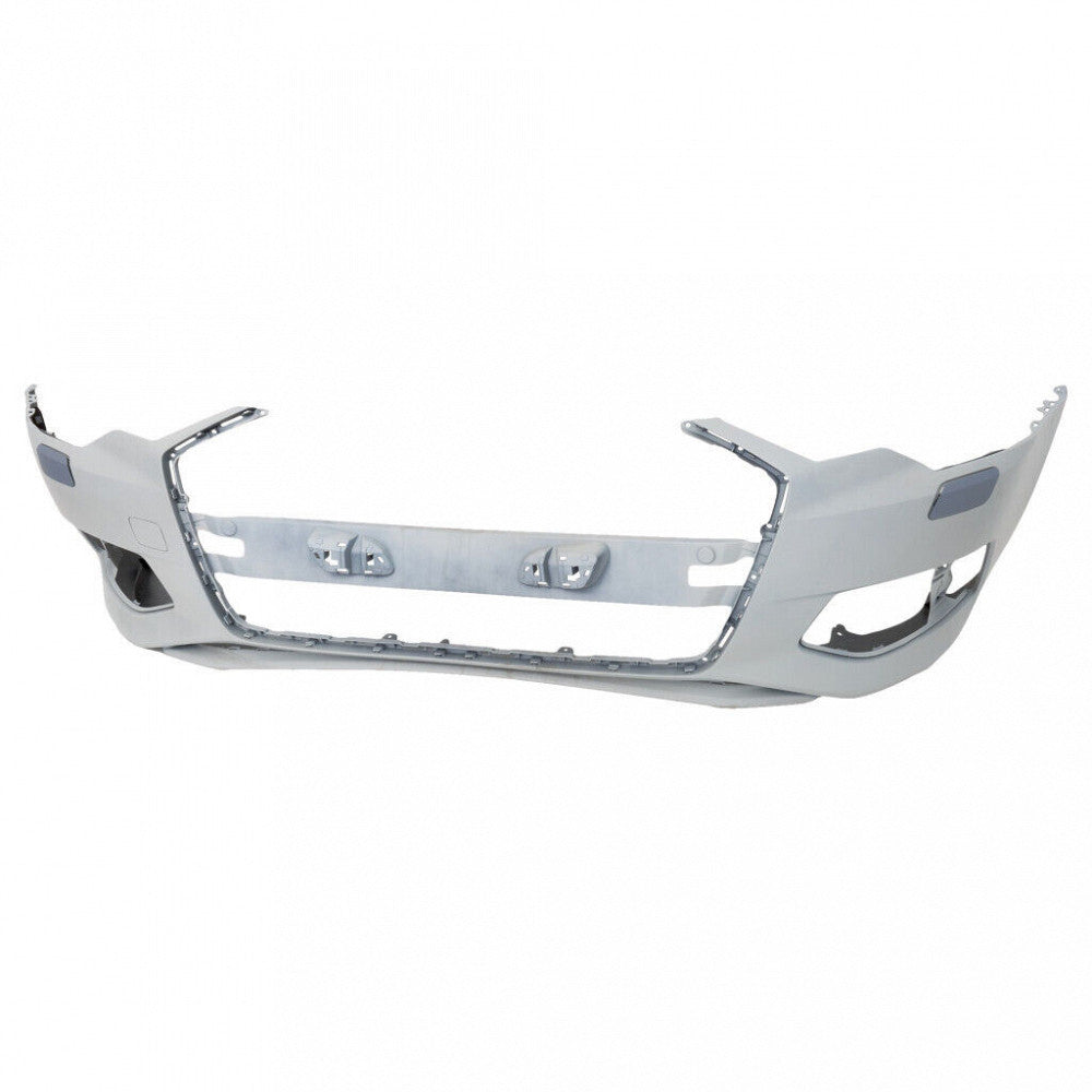 Bumper Front With Tow Hook/Head Lamp Washer/2 Park Assist Sensor Exclude S-Line For Audi - AU1000292
