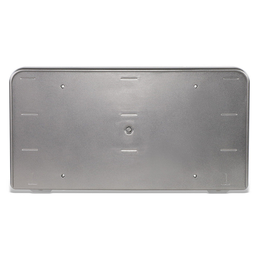 License Plate Bracket Front Gray Without Mounting Hardware For Audi - AU1068130