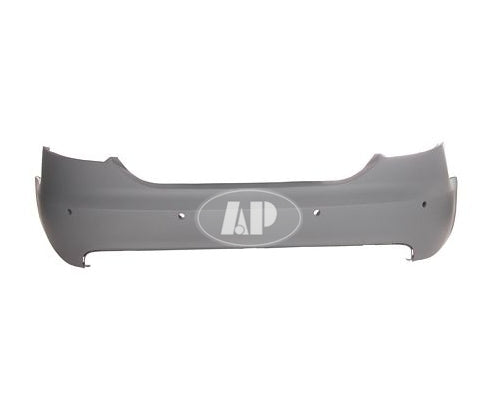 Bumper Rear With Sensor Hole Primed Dark-Gry For Audi - AU1100159