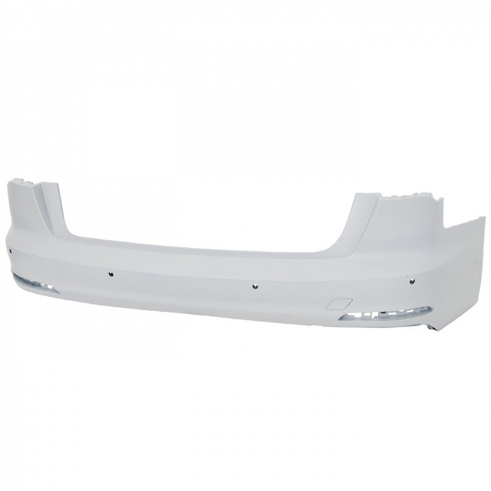 Bumper Rear With Tow Hook/4 Park Assist Sensor Without Parallel Park Assist Senosr Exclude S-Line For Audi - AU1100258