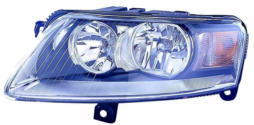 Head Lamp Driver Side Halogen Sdn 05-08/Wgn 06-08 High Quality For Audi - AU2502131