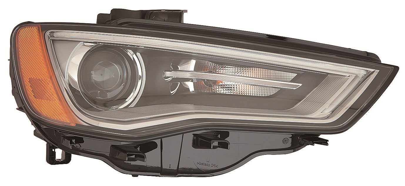 Head Lamp Passenger Side Xenon Without Adaptive Lighting Capareturn Restricted - Final Sale - No Warranty Coverage For Audi - AU2503191C