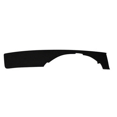 Fog Lamp Trim Front Driver Side Upper Without Sprt Pkg Matte-Black For Audi - AU2600101