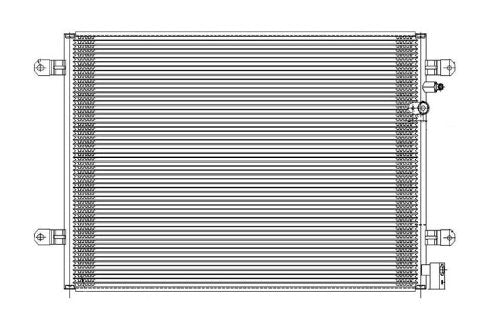 Condenser (3424) For Audi - AU3030130