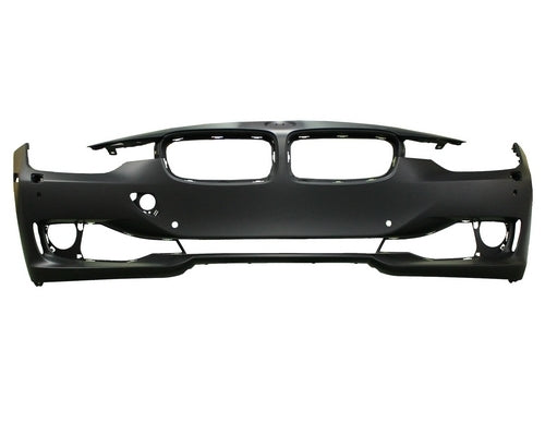 Bumper Front Primed With Sensor/Wash/Cam/Park Distance Control Without Moulding Hole Capa For Bmw - BM1000257C