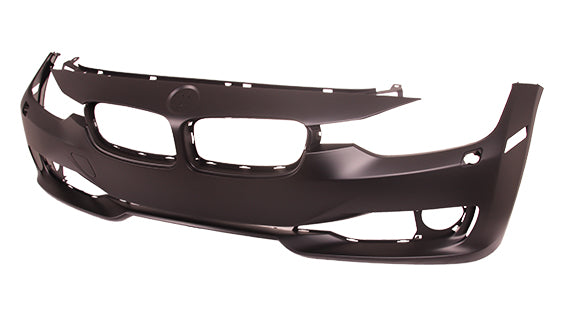 Bumper Front With Wash Without Sensor/Cam/Park Distance Control Without Moulding Hole Primed Capa For Bmw - BM1000260C