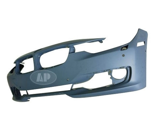 Bumper Front With Sensor/Wash/Cam Without Park Distance Control With Moulding Hole Primed For Bmw - BM1000269