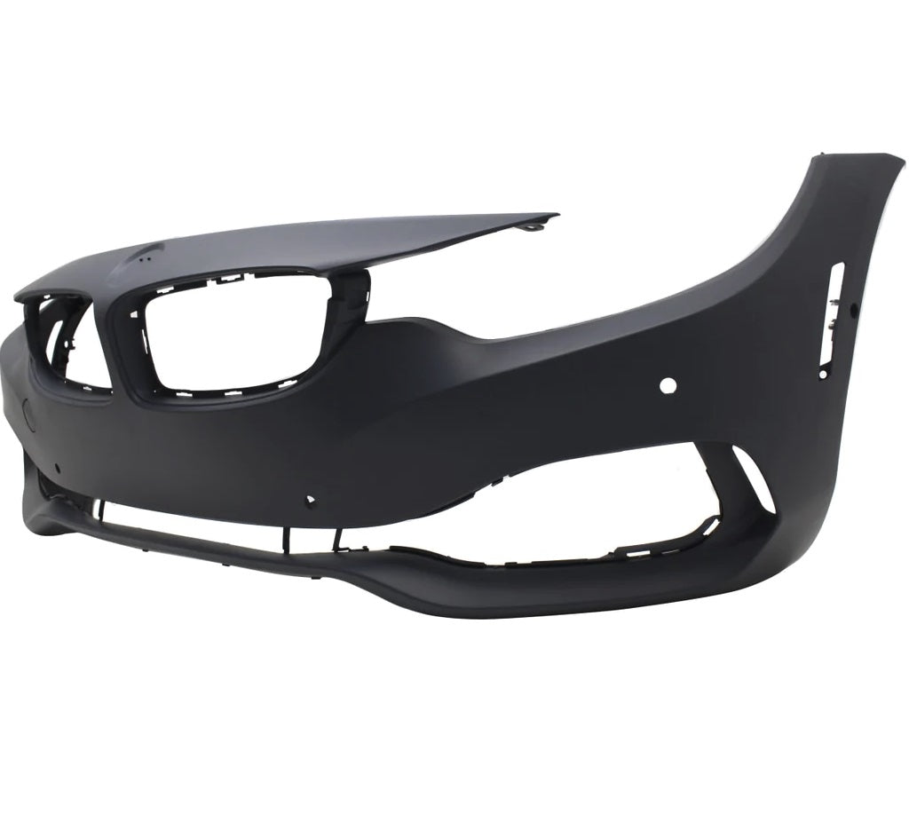 Bumper Front Primed Without Camera/Washer/M-Pkg With Park Assist/Park Distance For Bmw - BM1000383