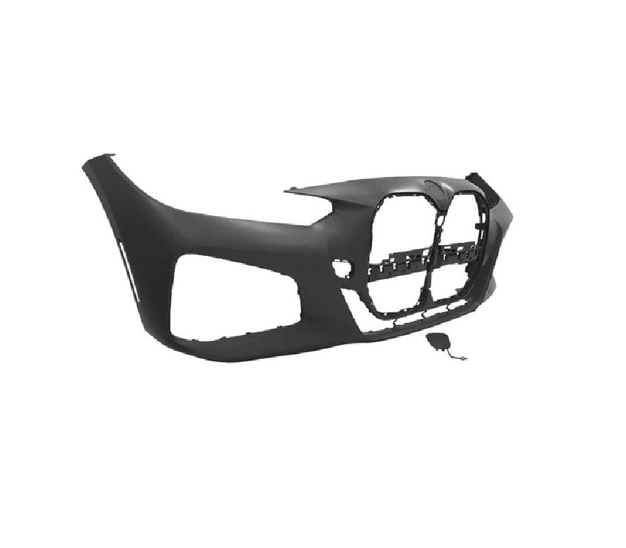 Bumper Front Primed Ptm With Tow Hook Without Sensor For Bmw - BM1000546