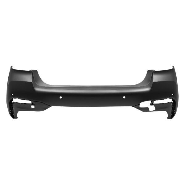 Bumper Rear Primed Ptm With 4 Park Distance Sensor Without Park Assistant For Bmw - BM1100452