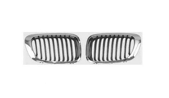 Grille Passenger Side Chrome For Bmw - BM1200135