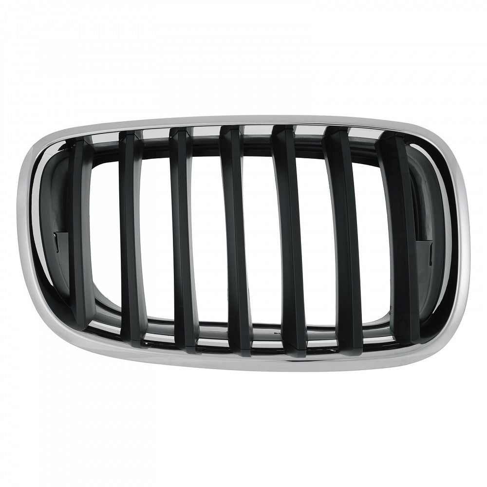 Grille Passenger Side Chrome/Black For Bmw - BM1200181