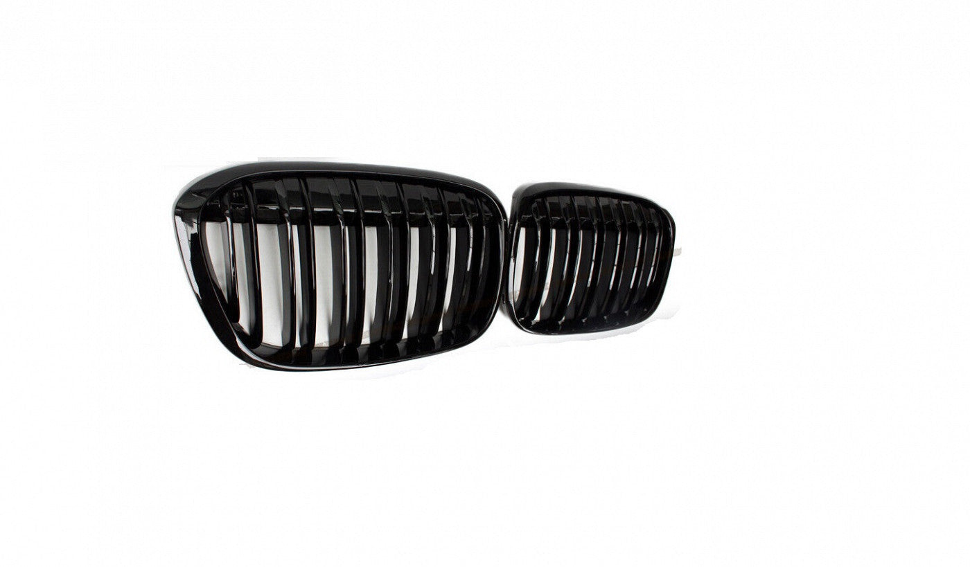 Grille Gloss Black Frontmae With Black Slats Use With Camera/Sport Line Without M-Pkg For Bmw - BM1200311