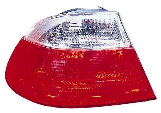 Tail Lamp Passenger Side Clear And Red High Quality For Bmw - BM2801108