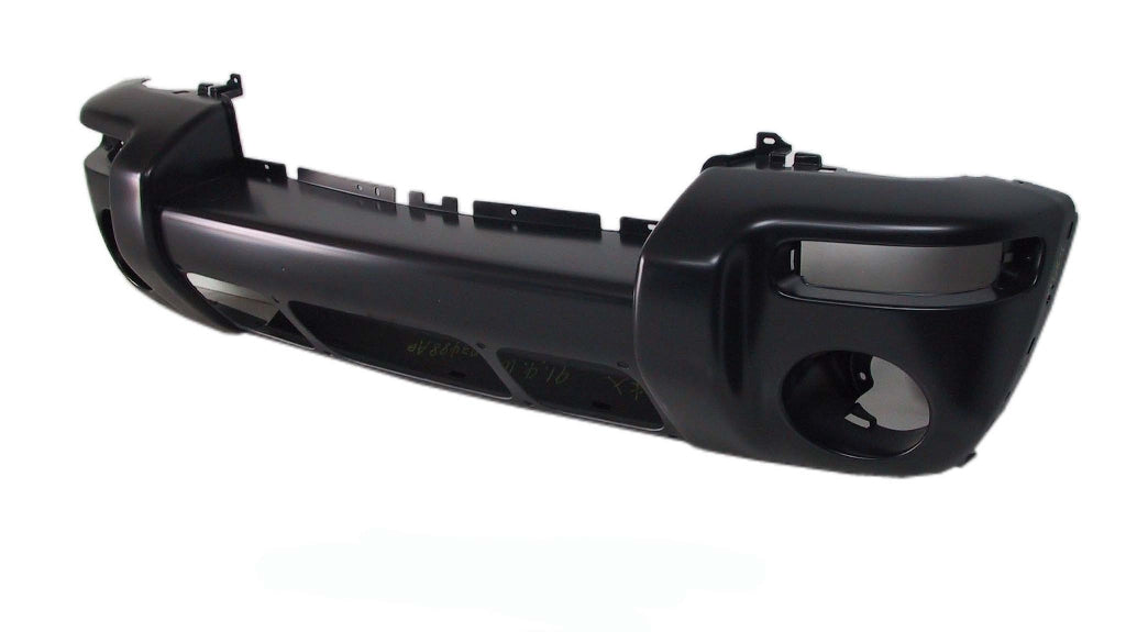 Bumper Front Primed-Black Renegade Model With Hole For Center Applique For Jeep - CH1000335