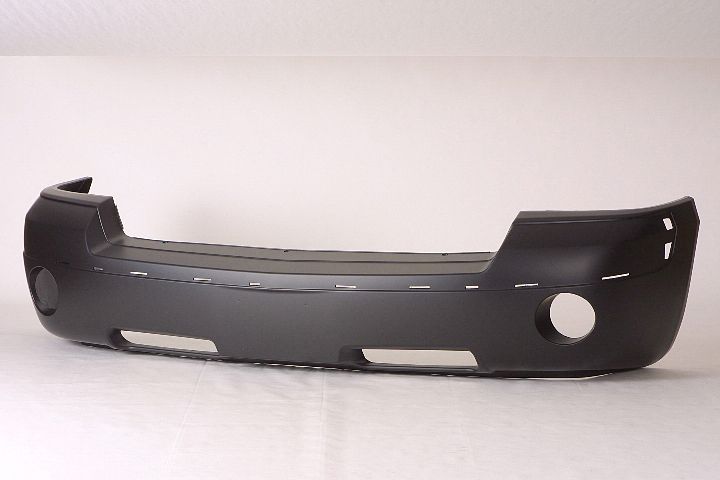Bumper Front Primed With Fog Lamp Hole With Moulding Hole For Dodge - CH1000443