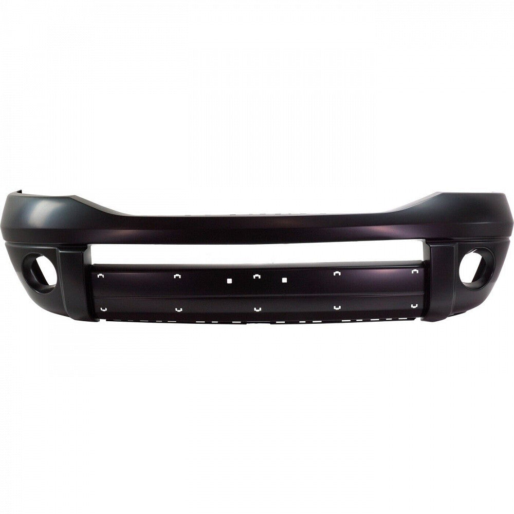 Bumper Front Primed With Hole For Chrome Insert Capa For Dodge - CH1000872C