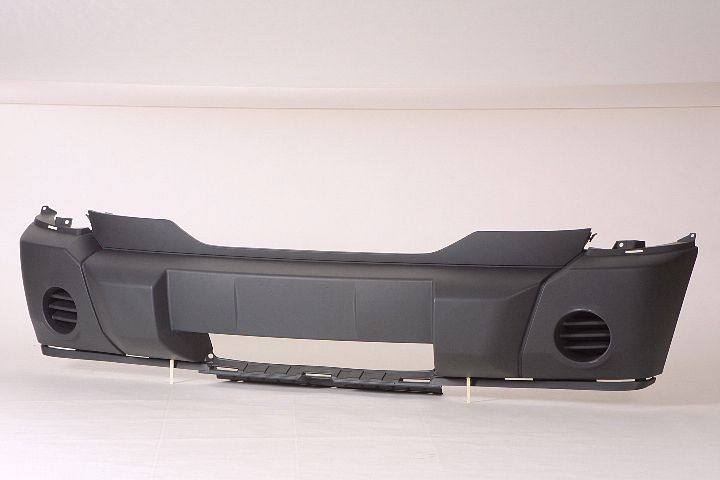 Bumper Front Black Without Fog Lamp Hole For Dodge - CH1000886B