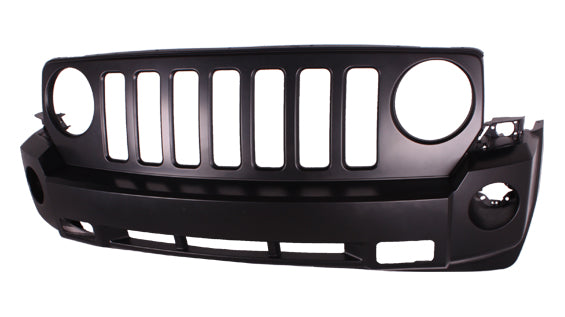 Bumper Front Primed With Tow Without Chrome Capa For Jeep - CH1000935C