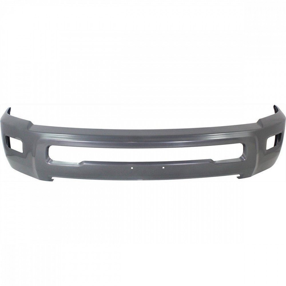 Bumper Face Bar Front Painted Gray With Fog Lamp Hole For Ram - CH1002393