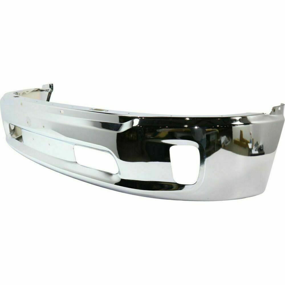Bumper Face Bar Front Chrome Without Sensor With Fog Lamp Hole For Ram - CH1002396
