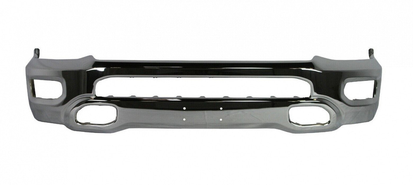 Bumper Face Bar Front Chrome Steel Exclude Rebel Model For Ram - CH1002407