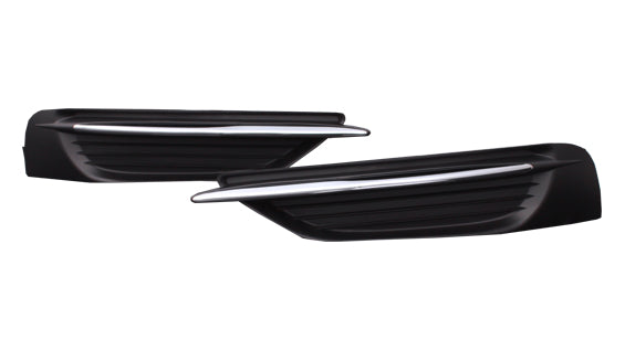 Fog Lamp Cover Front Driver Side With Chrome Moulding For Chrysler - CH1038123