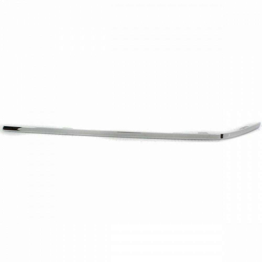 Bumper Strip Front Driver Side Without H/Lp Wash Hole Chrome 3.5L For Chrysler - CH1058129
