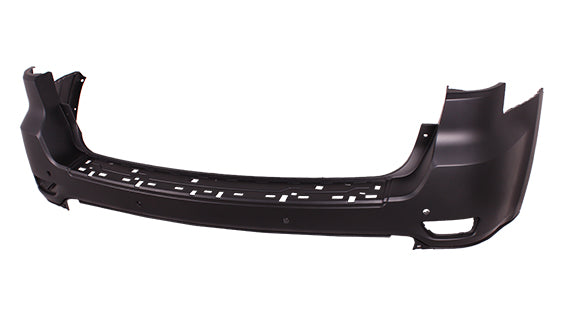 Bumper Primed Rear With Parking Sensor Without Chrome Trim Capa For Jeep - CH1100954C