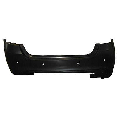 Bumper Rear Primed 4Cyl With Sensor Without Active Park Assist Capa For Chrysler - CH1100991C