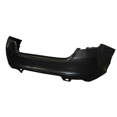 Bumper Rear Primed 6Cyl Without Sensor/Active Park Assist Dual Exhaust Model For Chrysler - CH1100994