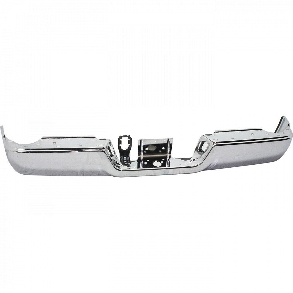 Bumper Rear Assy Chrome Without Sensor/Dual Exhaust For Ram - CH1102367